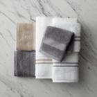 Alternate image 8 for Wamsutta&reg; Egyptian Cotton Hand Towel in Illusion Blue