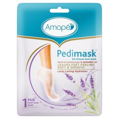 Amope Pedimask Lavender Foot Mask. View a larger version of this product image.