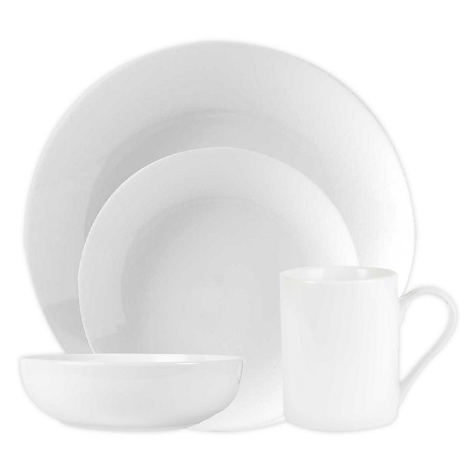 Everyday White&reg; by Fitz and Floyd&reg; Coupe Dinnerware Collection. View a larger version of this product image.