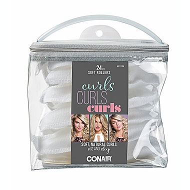 Conair 24-Pack Tight Curls Brush Rollers. View a larger version of this product image.