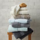 Alternate image 4 for Wamsutta&reg; Egyptian Cotton Hand Towel in Illusion Blue