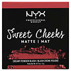 Alternate image 0 for NYX Professional Sweet Cheeks 0.17 oz. Creamy Powder Matte Blush in Bang Bang