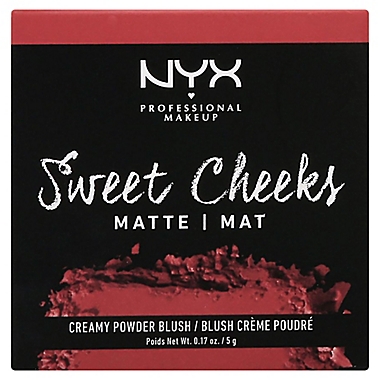 NYX Professional Sweet Cheeks 0.17 oz. Creamy Powder Matte Blush in Bang Bang. View a larger version of this product image.