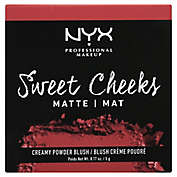 NYX Professional Sweet Cheeks 0.17 oz. Creamy Powder Matte Blush in Bang Bang