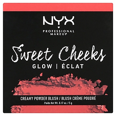NYX Professional Sweet Cheeks 0.17 oz. Creamy Powder Glow Blush in Citrine Rose. View a larger version of this product image.