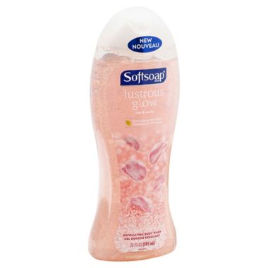 Softsoap&reg; 20 oz. Lustrous Glow Body Wash with Rose &amp; Vanilla. View a larger version of this product image.