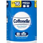 Alternate image 2 for Cottonelle&reg; 4-Pack Ultra CleanCare&reg; Toilet Paper