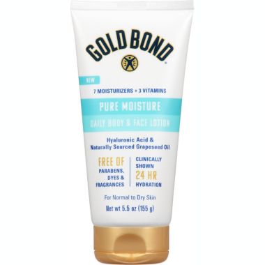 Gold Bond&reg; 5.5 oz. Pure Moisture Daily Body and Face Lotion. View a larger version of this product image.