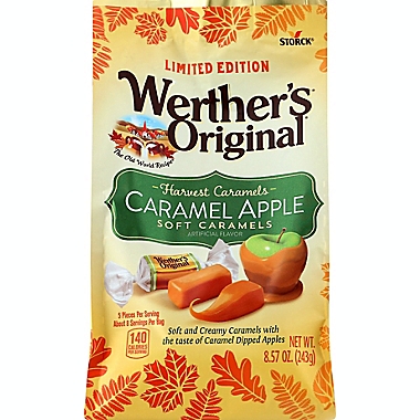 Werther&#39;s Original Caramel Apple 8.57 oz. Soft Caramels. View a larger version of this product image.