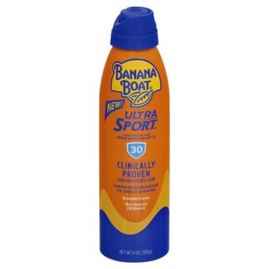 Banana Boat&reg; 6 oz. Sport Ultra Clear Sunscreen Spray SPF 30. View a larger version of this product image.