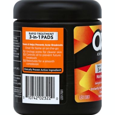 OXY&reg; 90-Count Acne Medication Rapid Treatment 3-in-1 Maximum Action Pads. View a larger version of this product image.