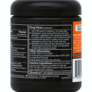 OXY&reg; 90-Count Acne Medication Rapid Treatment 3-in-1 Maximum Action Pads. View a larger version of this product image.