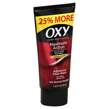 OXY&reg; 5 oz. Maximum Action Advanced Face Wash. View a larger version of this product image.