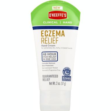 O'Keeffe's&reg; 2 oz. Eczema Relief Hand Cream. View a larger version of this product image.