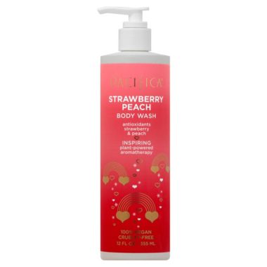 Pacifica&reg; 12 fl. oz. Strawberry Peach Body Wash. View a larger version of this product image.