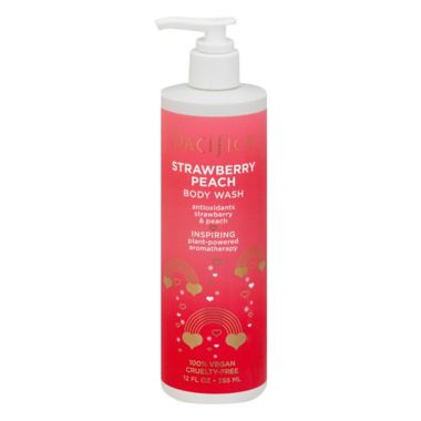 Pacifica&reg; 12 fl. oz. Strawberry Peach Body Wash. View a larger version of this product image.