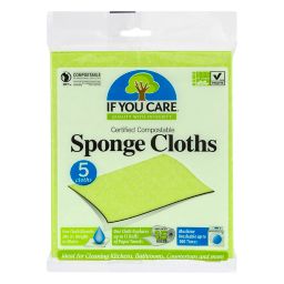 If You Care® 5-Count Compostable Sponge Cloths