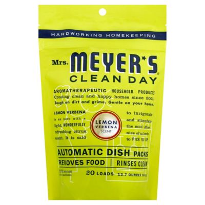 Mrs. Meyer&#39;s&reg; 20-Count Automatic Dish Soap Pacs in Lemon Verbana