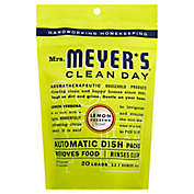 Mrs. Meyer&#39;s&reg; 20-Count Automatic Dish Soap Pacs in Lemon Verbana
