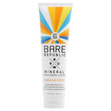 Bare Republic&reg; 5 fl. oz. Vanilla-Coco Mineral Sunscreen Lotion SPF 50. View a larger version of this product image.