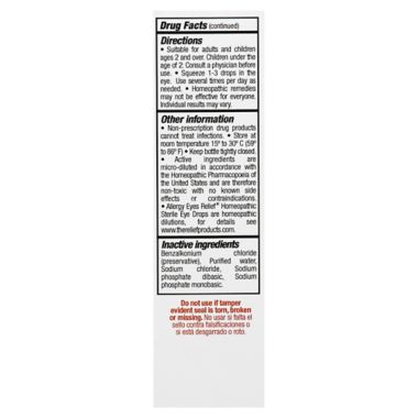 TRP The Relief Products&trade; .33 fl. oz. Allergy Eyes Day &amp; Night Homeopathic Relief Pack. View a larger version of this product image.