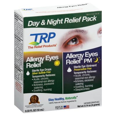 TRP The Relief Products&trade; .33 fl. oz. Allergy Eyes Day &amp; Night Homeopathic Relief Pack