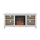Alternate image 5 for Forest Gate&trade; Huntley 58-Inch Fireplace TV Stand in White