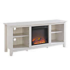 Alternate image 0 for Forest Gate&trade; Huntley 58-Inch Fireplace TV Stand in White