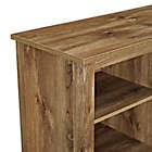 Alternate image 2 for Forest Gate&trade; Huntley 58-Inch Fireplace TV Stand in Barnwood
