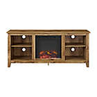 Alternate image 0 for Forest Gate&trade; Huntley 58-Inch Fireplace TV Stand in Barnwood