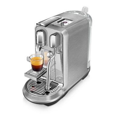 Nespresso&reg; by Breville Creatista Plus Espresso Machine in Stainless. View a larger version of this product image.