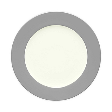 Noritake&reg; Colorwave Rim Dinner Plate in Slate. View a larger version of this product image.