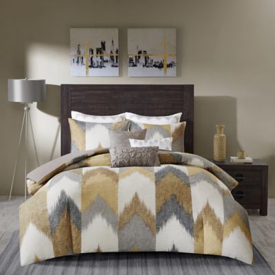 Ink Ivy Alpine Comforter Set Bed Bath, Yellow California King Bedspread