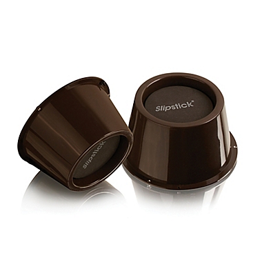 2-Inch Lift Bed/Furniture Risers in Chocolate (Set of 4). View a larger version of this product image.