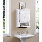 Alternate image 1 for Wakefield No Tools Wall Cabinet in White