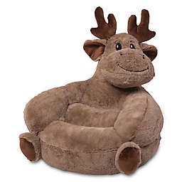 Trend Lab® Plush Moose Chair in Brown