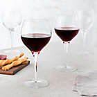 Alternate image 4 for Luigi Bormioli Michelangelo Masterpiece Gold Label Sparkx&reg; Burgundy Wine Glasses (Set of 4)