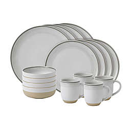 ED Ellen DeGeneres Crafted by Royal Doulton® Brushed Glaze 16-Piece Dinnerware Set in White