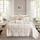 Alternate image 0 for Madison Park Serendipity 6-Piece Cotton Percale Full/Queen Quilted Coverlet Set in Coral