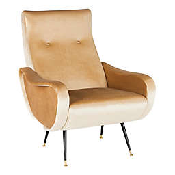 Safavieh Elicia Accent Chair in Camel