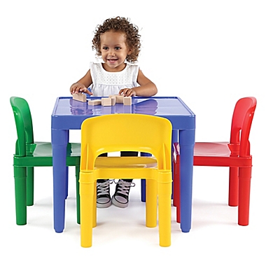 Humble Crew Snap-Together 5-Piece Table and Chairs Set. View a larger version of this product image.