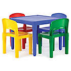 Alternate image 0 for Humble Crew Snap-Together 5-Piece Table and Chairs Set