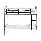 Alternate image 1 for Forest Gate Rustic Industrial Twin-Over-Twin Bunk Bed