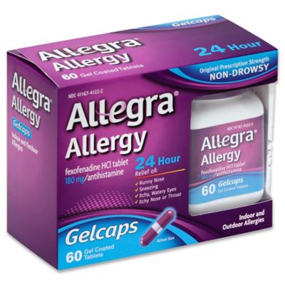 Allegra&reg; Allergy 24 Hour Relief Gelcaps