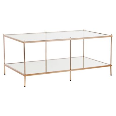 Southern Enterprises Knox Cocktail Table in Gold