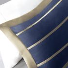 Alternate image 3 for Mi Zone Ashton Stripe Printed King/California King Comforter Bedding Set in Khaki/Navy