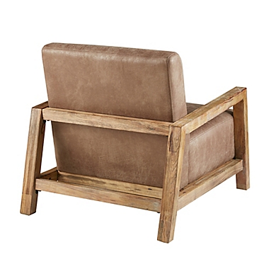 INK+IVY&reg; Easton Lounge Chair in Brown. View a larger version of this product image.