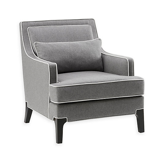 Alternate image 1 for Madison Park Signature Collin Arm Chair in Grey/Black