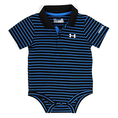 UNDER ARMOUR 3-6 NAVY BLUE GREEN ONE PIECE PANT SET 
