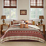 Madison Park Taos 6-Piece King/California King Coverlet Set in Spice